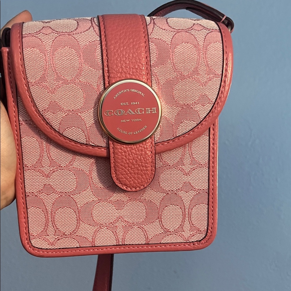 Coach Pink Crossbody Bag